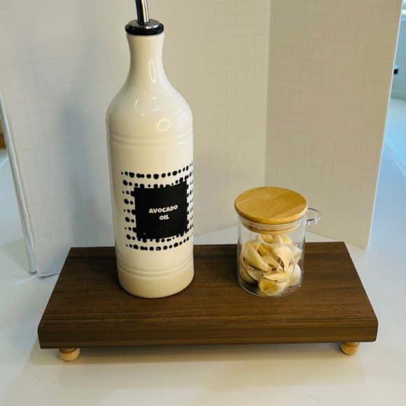 Walnut Color Composite Wood Riser - Picture 2 of 3